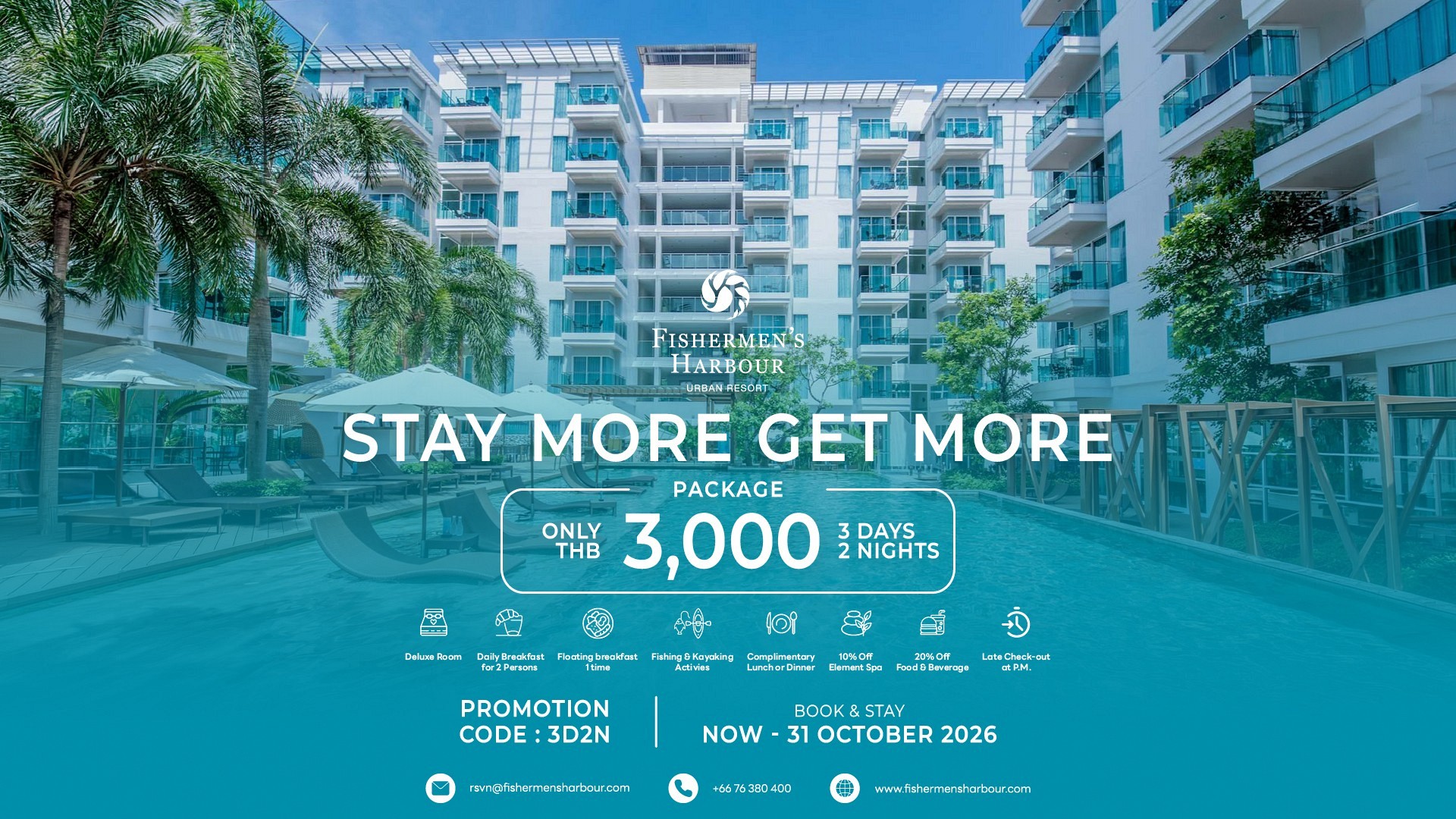 3 Days 2 nights: Stay More Get More